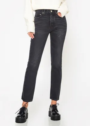 Eve High Rise Crop Slim Straight