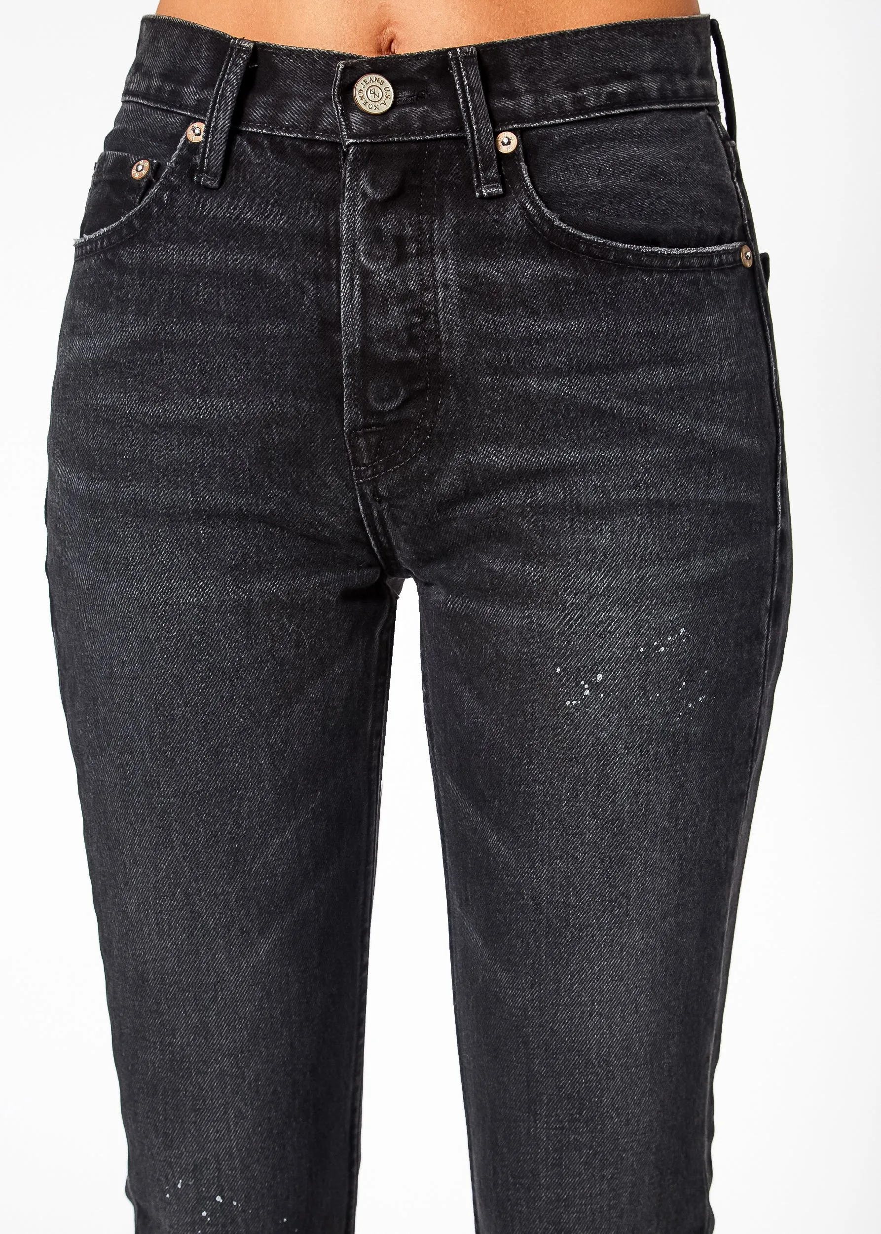 Eve High Rise Crop Slim Straight