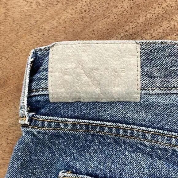 EVERLANE - Relaxed 90s Denim Jean Shorts - Blue - Size 33