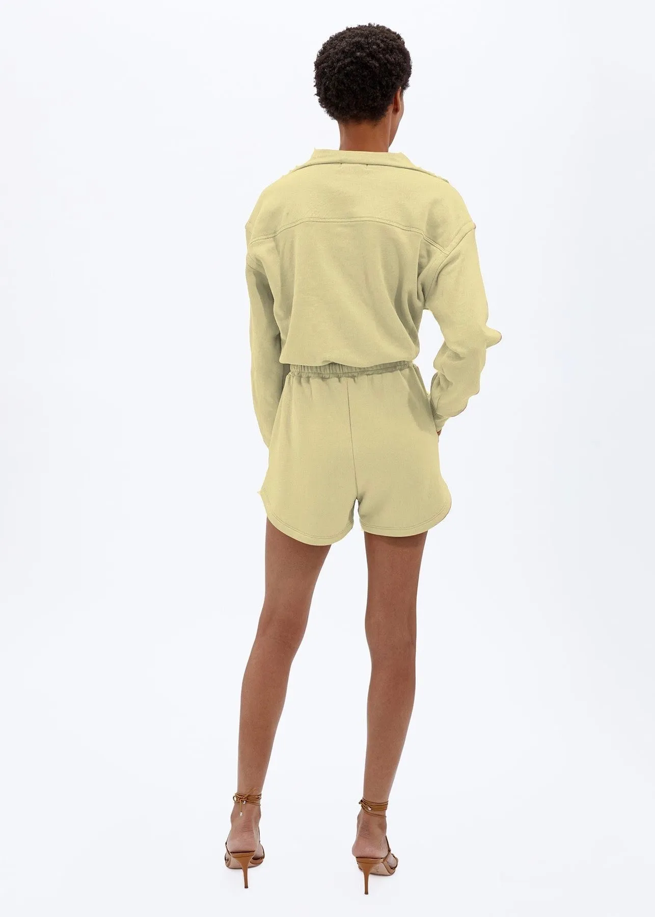 Evie Organic Terry Elastic Shorts