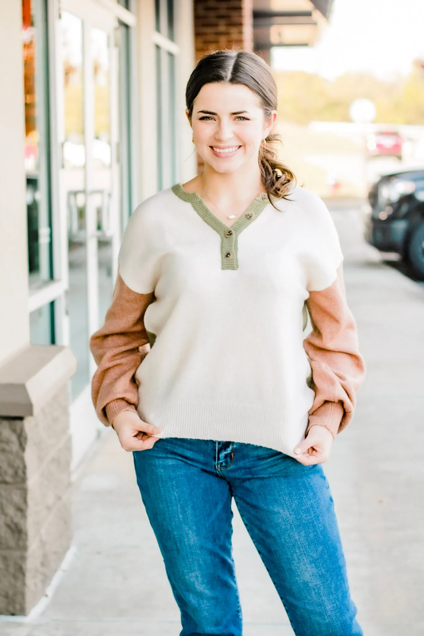 Extend an Olive Branch Sweater