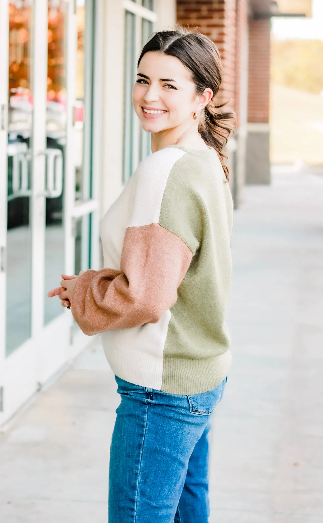 Extend an Olive Branch Sweater