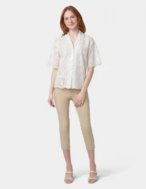Eyelet Camp Shirt