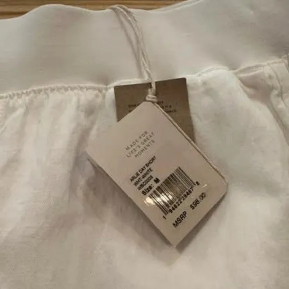 Faherty Arlie Day Short - White