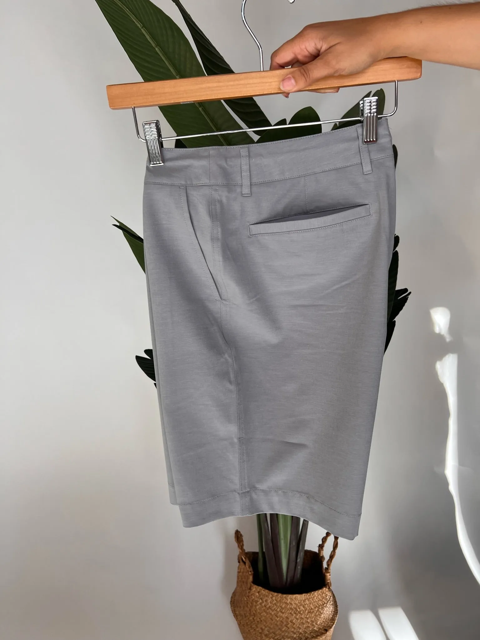 Faherty Men All Day Short Ice Grey