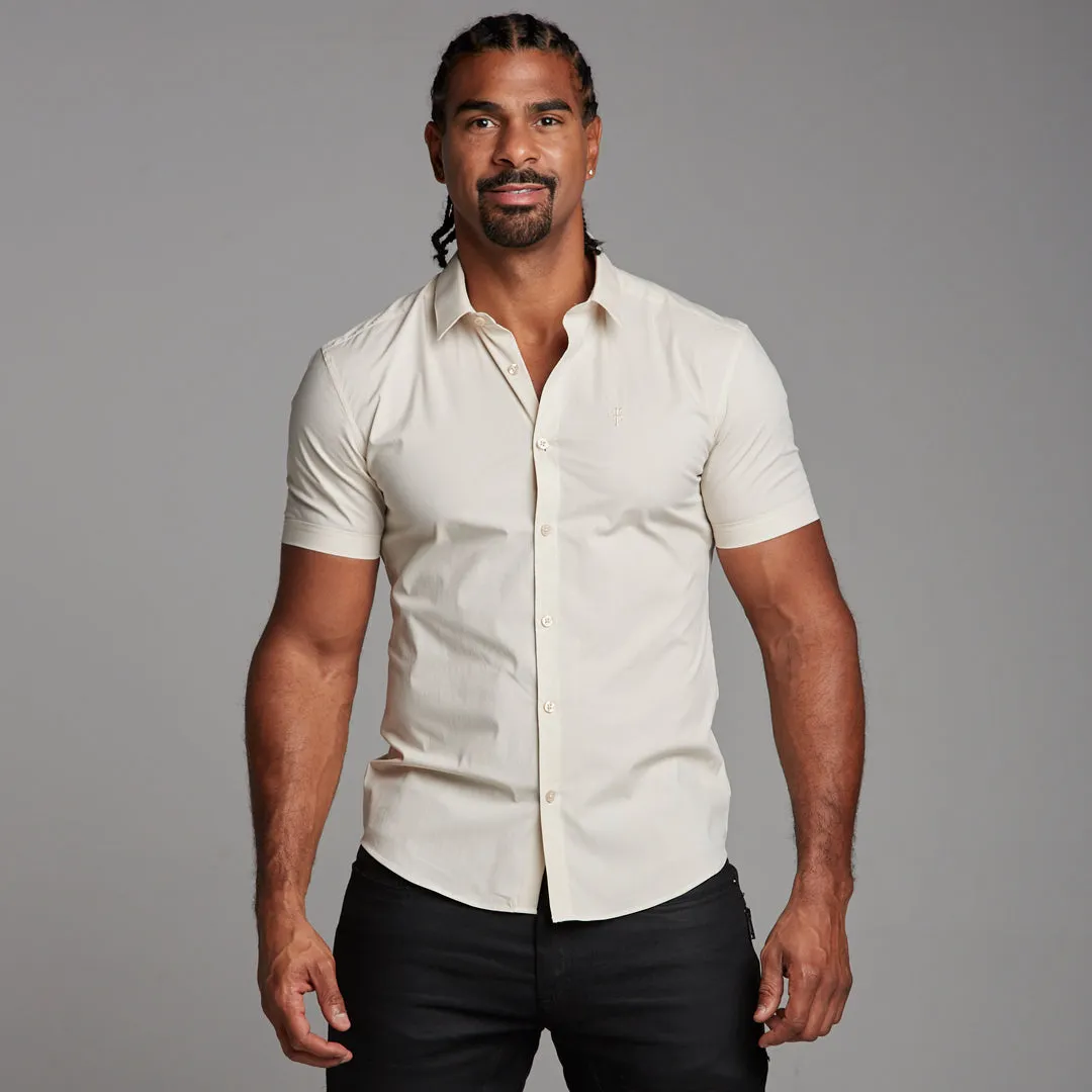 Father Sons Super Slim Stretch Classic Sand Short Sleeve - FS239