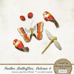 Feather Butterflies, Volume 04