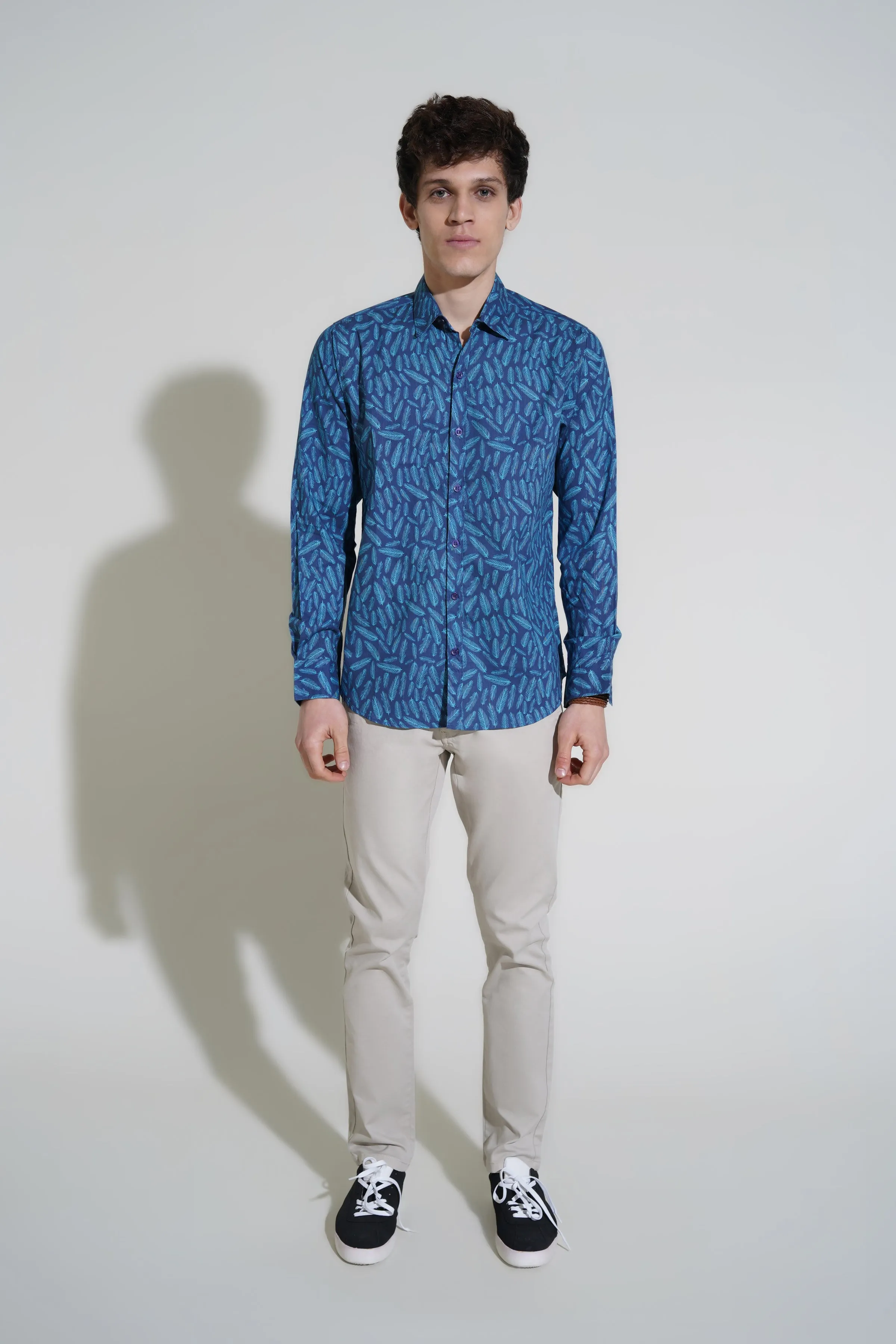 Feather Printed Shirt