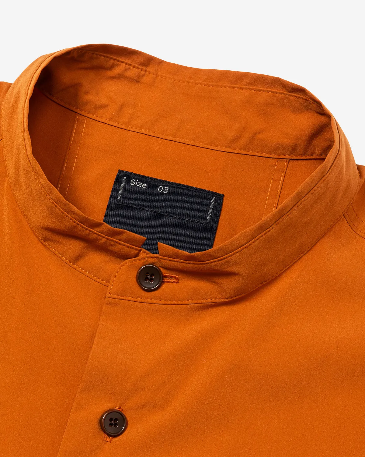 Feather Smooth Officer's Shirt - Orange