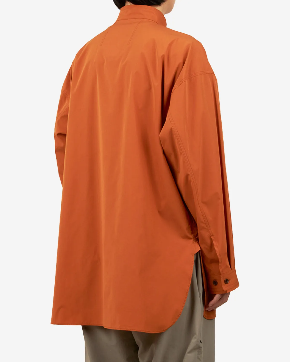 Feather Smooth Officer's Shirt - Orange