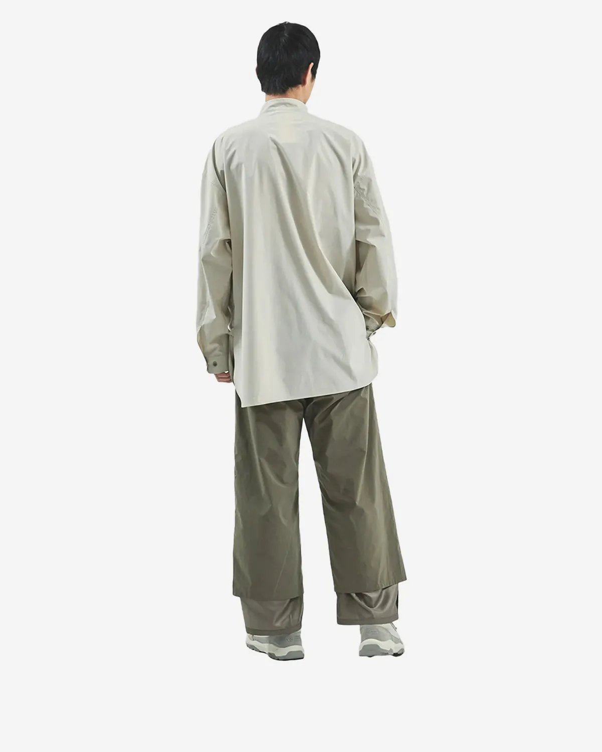 Feather Smooth Officers Shirt - Taupe