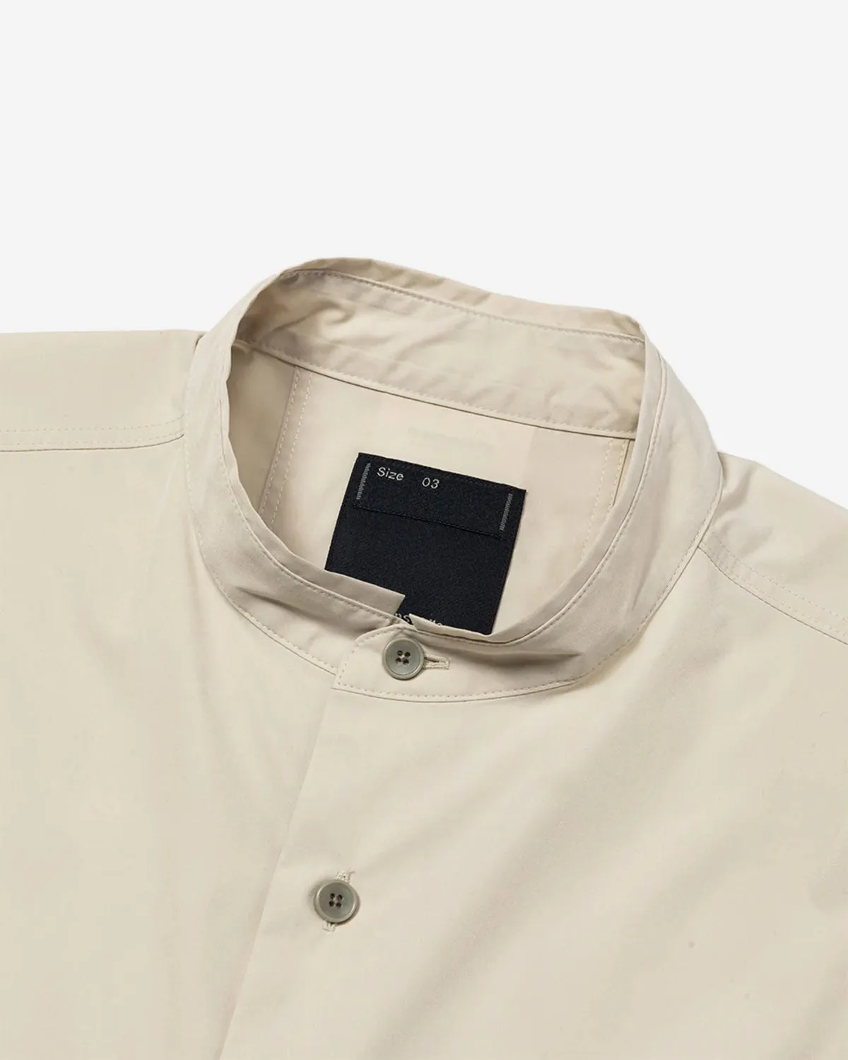 Feather Smooth Officers Shirt - Taupe