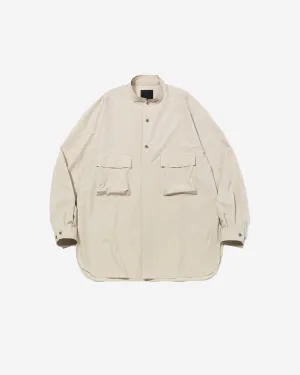 Feather Smooth Officers Shirt - Taupe
