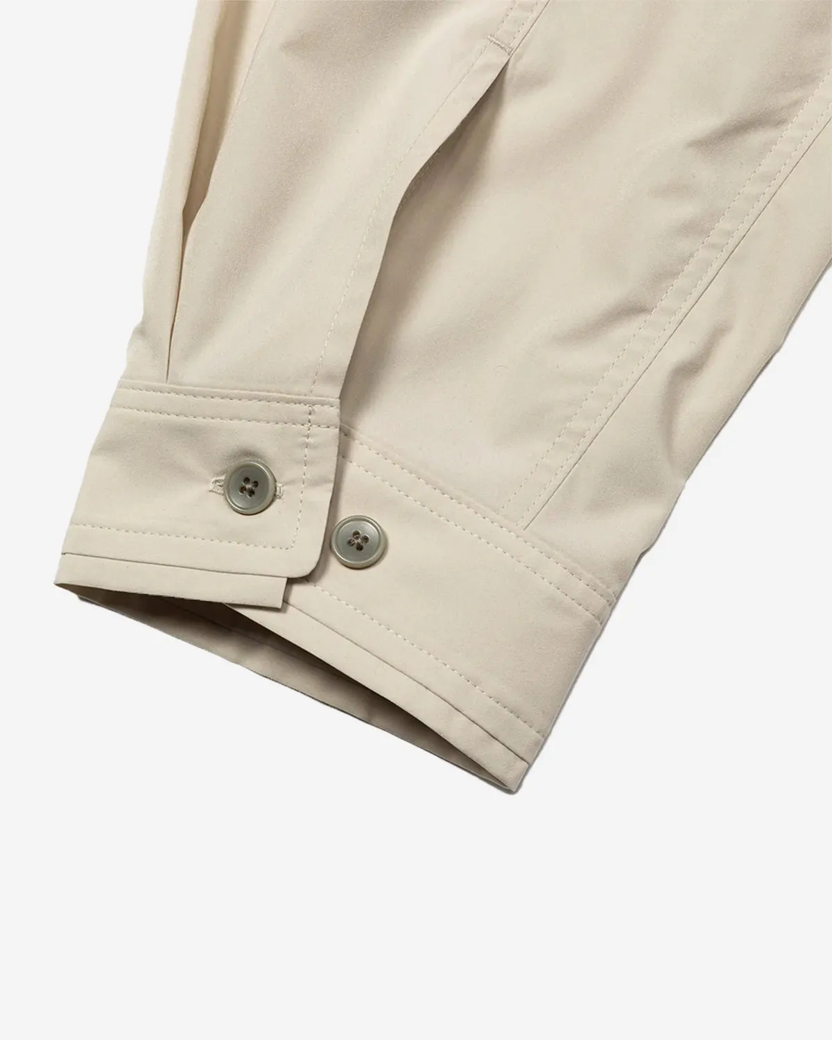 Feather Smooth Officers Shirt - Taupe