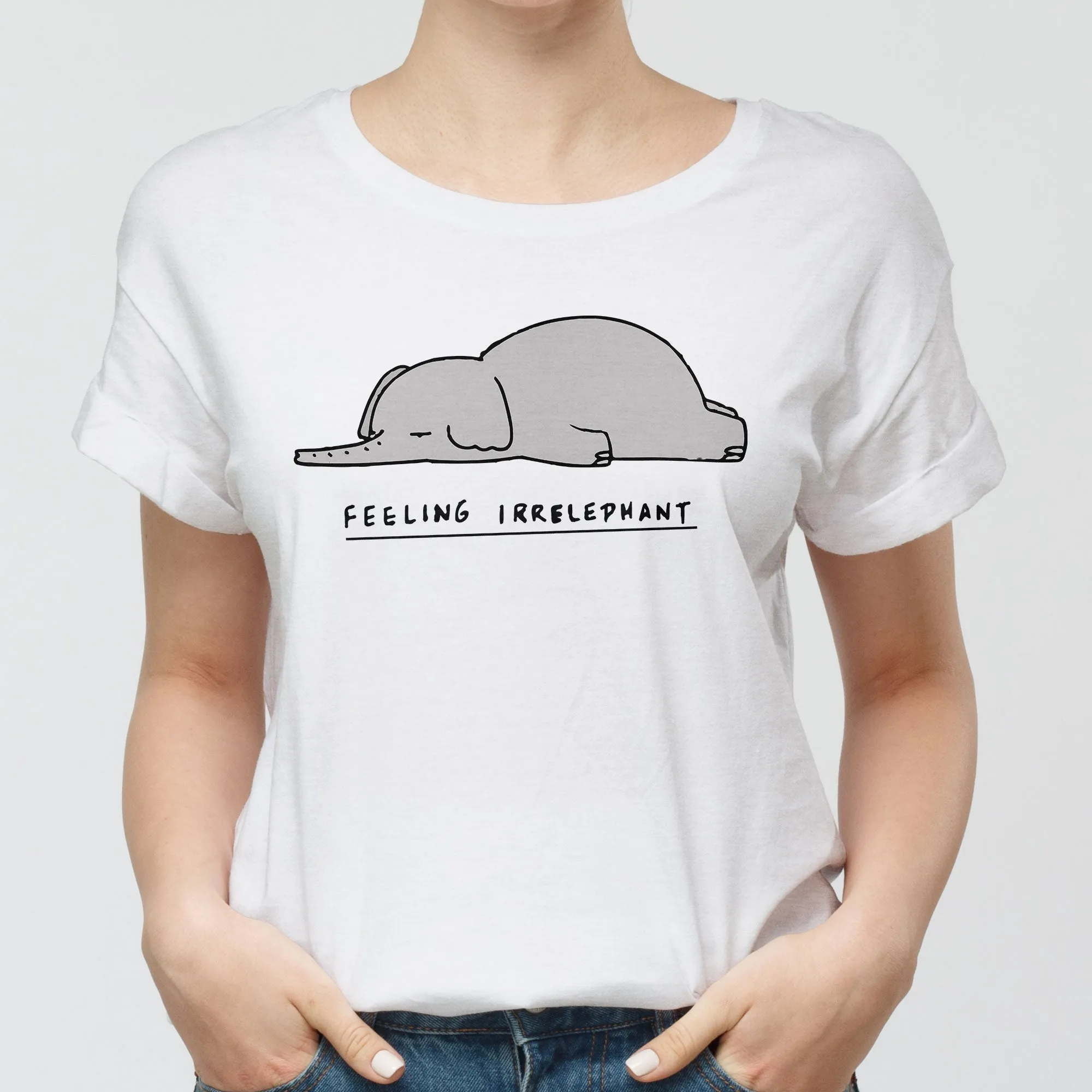 Feeling Irrelephant Round-Neck Unisex-T-Shirt