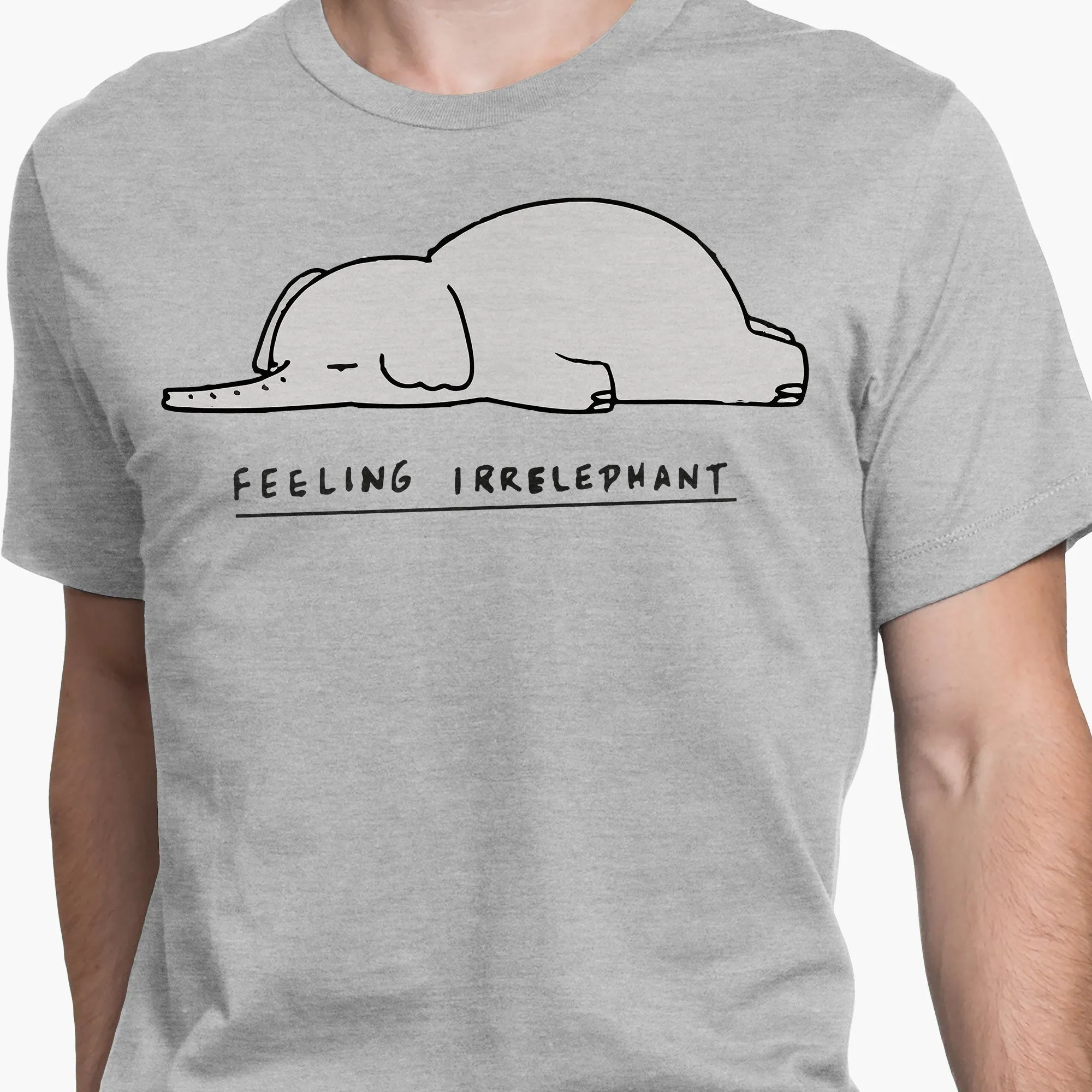 Feeling Irrelephant Round-Neck Unisex-T-Shirt