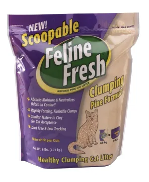 Feline Fresh Natural Pine Clumping Cat Litter
