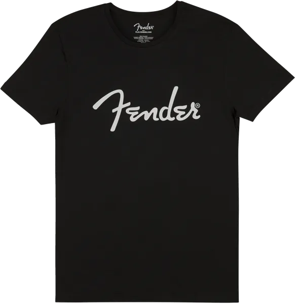 Fender® Spaghetti Logo Men's Tee, Black
