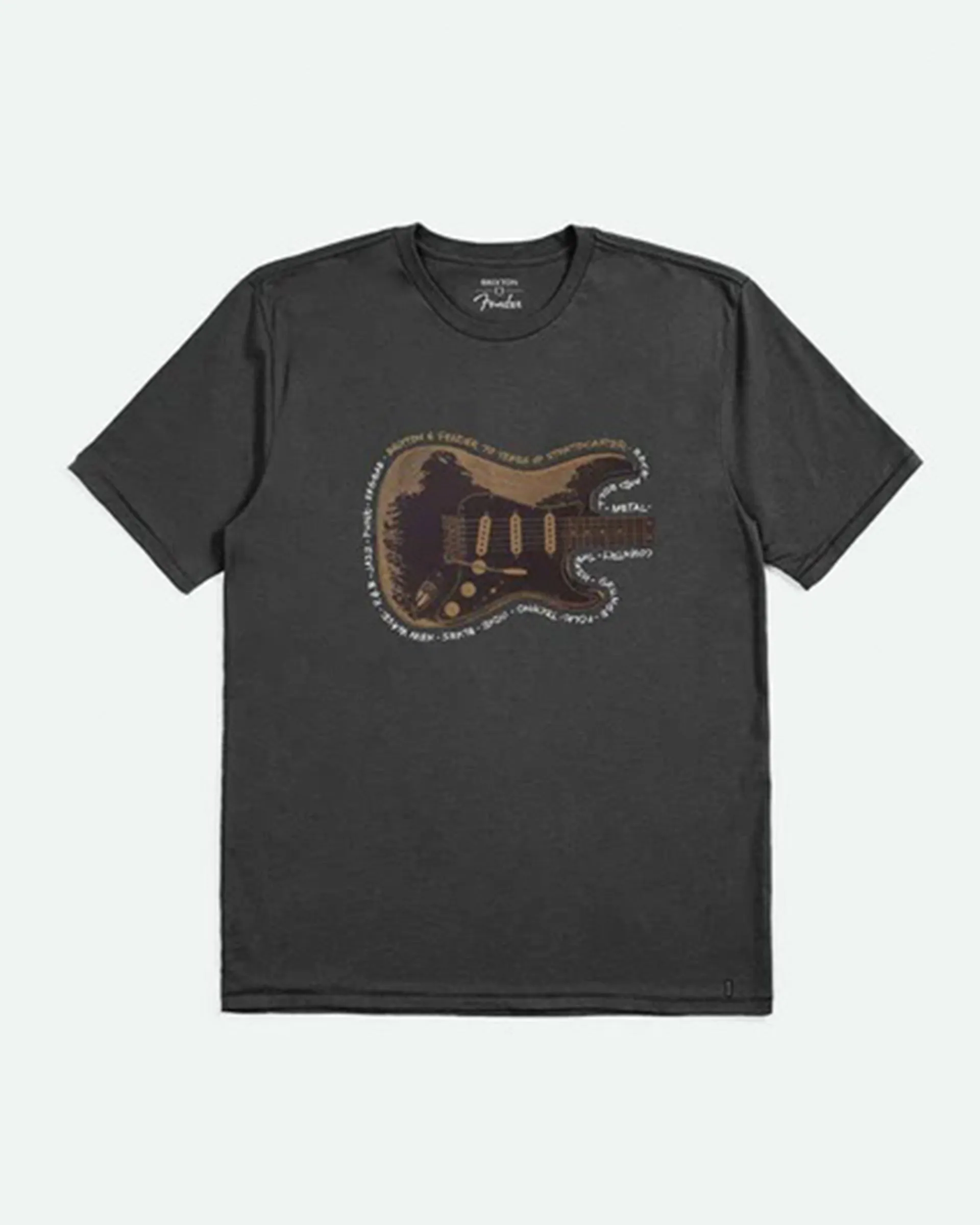 Fender Strat S/S Tailored T-Shirt - Black
