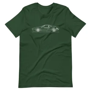 Ferrari 288 GTO silhouette t-shirt
