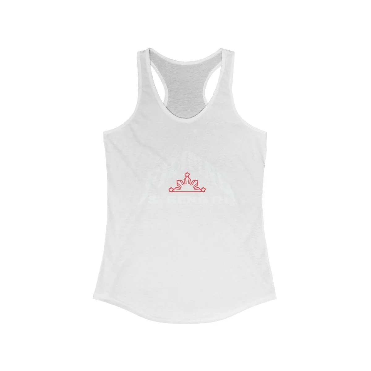 Filipino Strength Racerback Tank