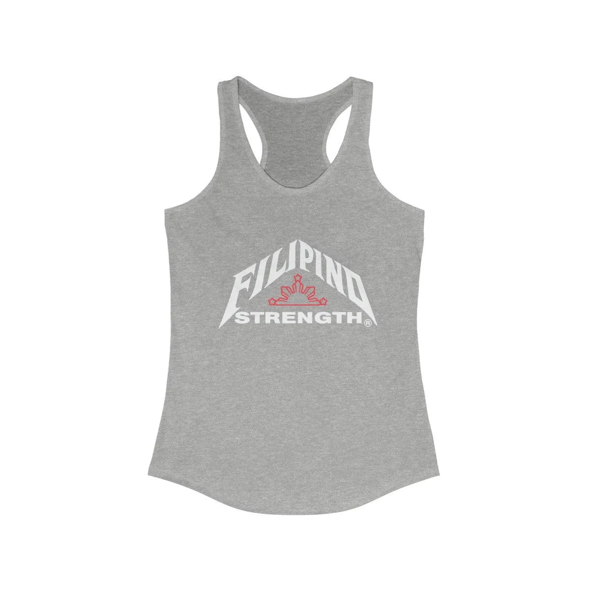 Filipino Strength Racerback Tank