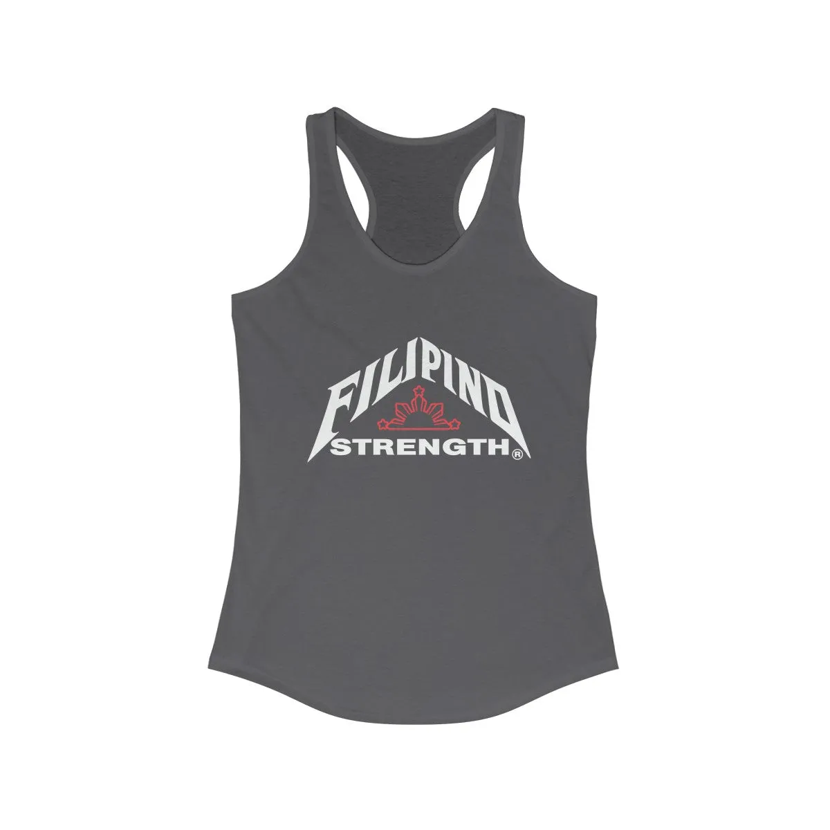 Filipino Strength Racerback Tank