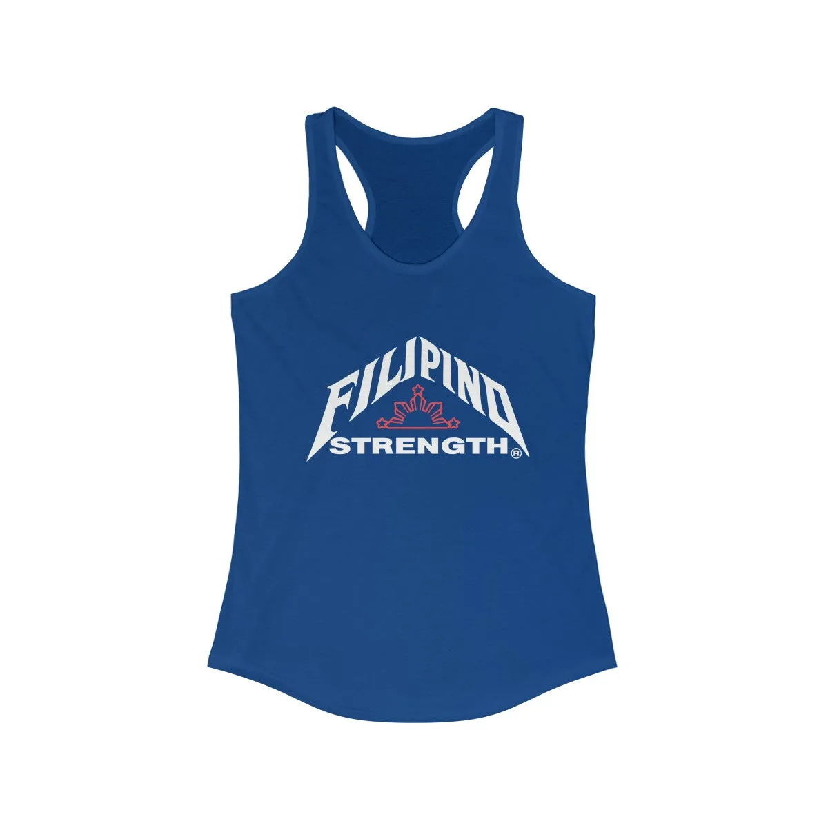 Filipino Strength Racerback Tank