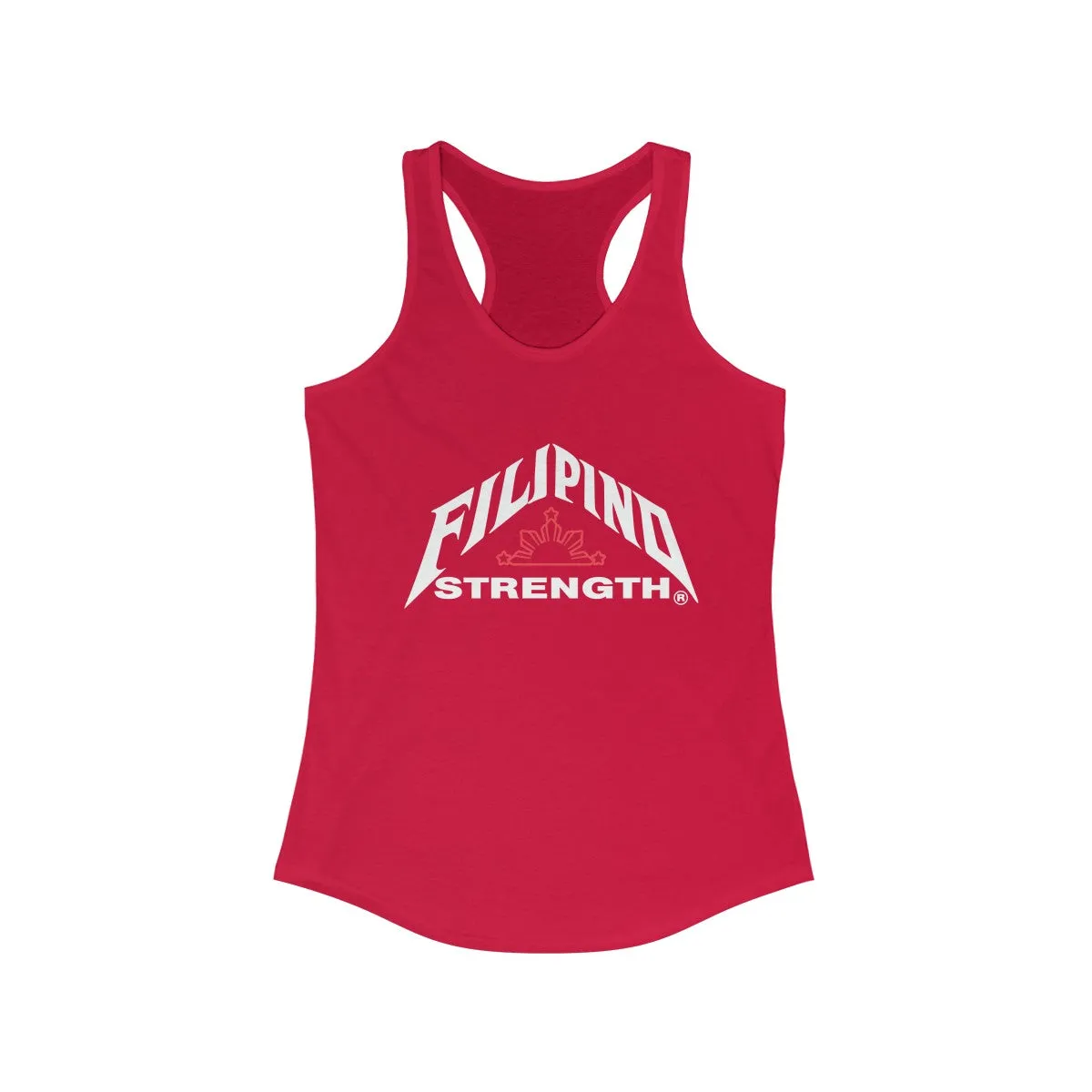 Filipino Strength Racerback Tank