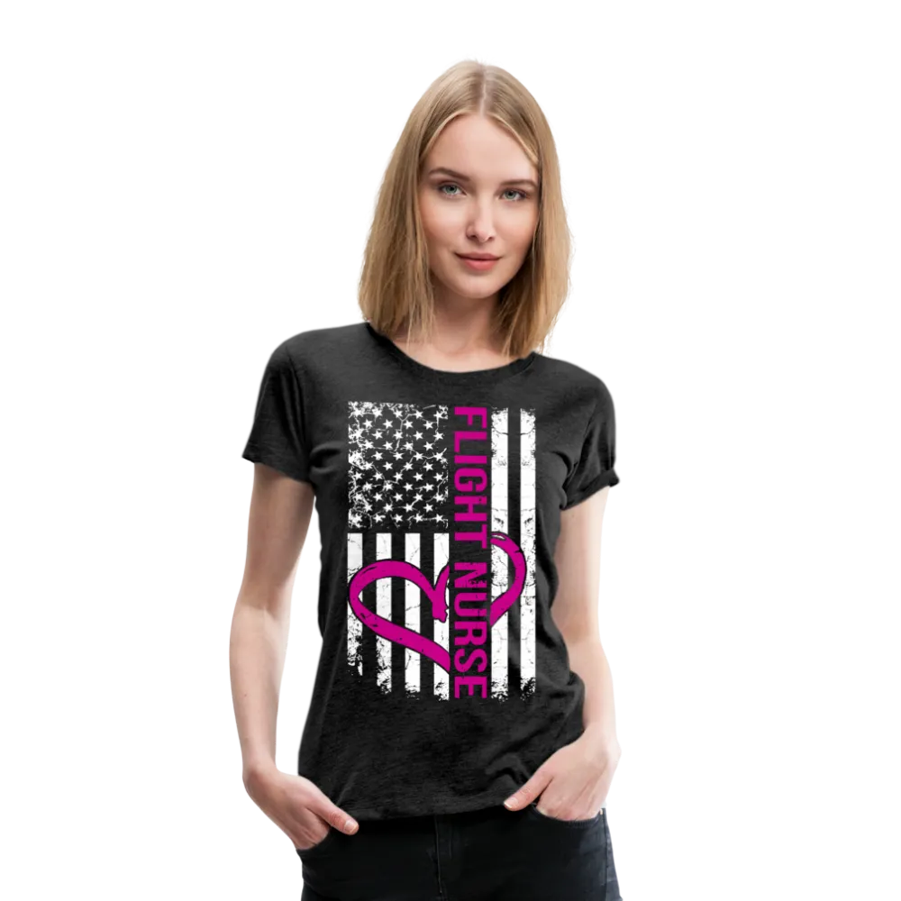 Flight Nurse Women’s Premium T-Shirt (CK1584)