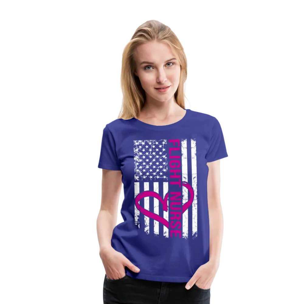 Flight Nurse Women’s Premium T-Shirt (CK1584)