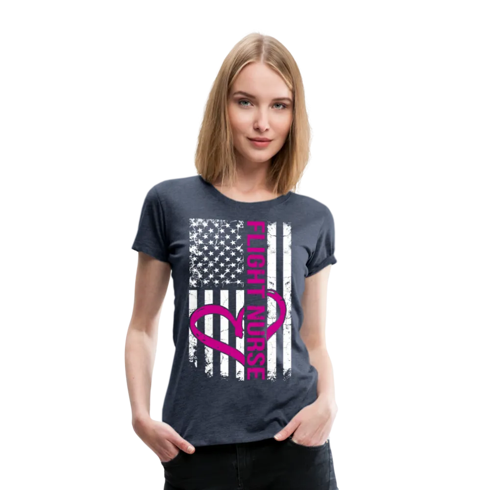 Flight Nurse Women’s Premium T-Shirt (CK1584)