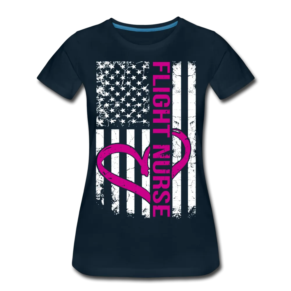 Flight Nurse Women’s Premium T-Shirt (CK1584)
