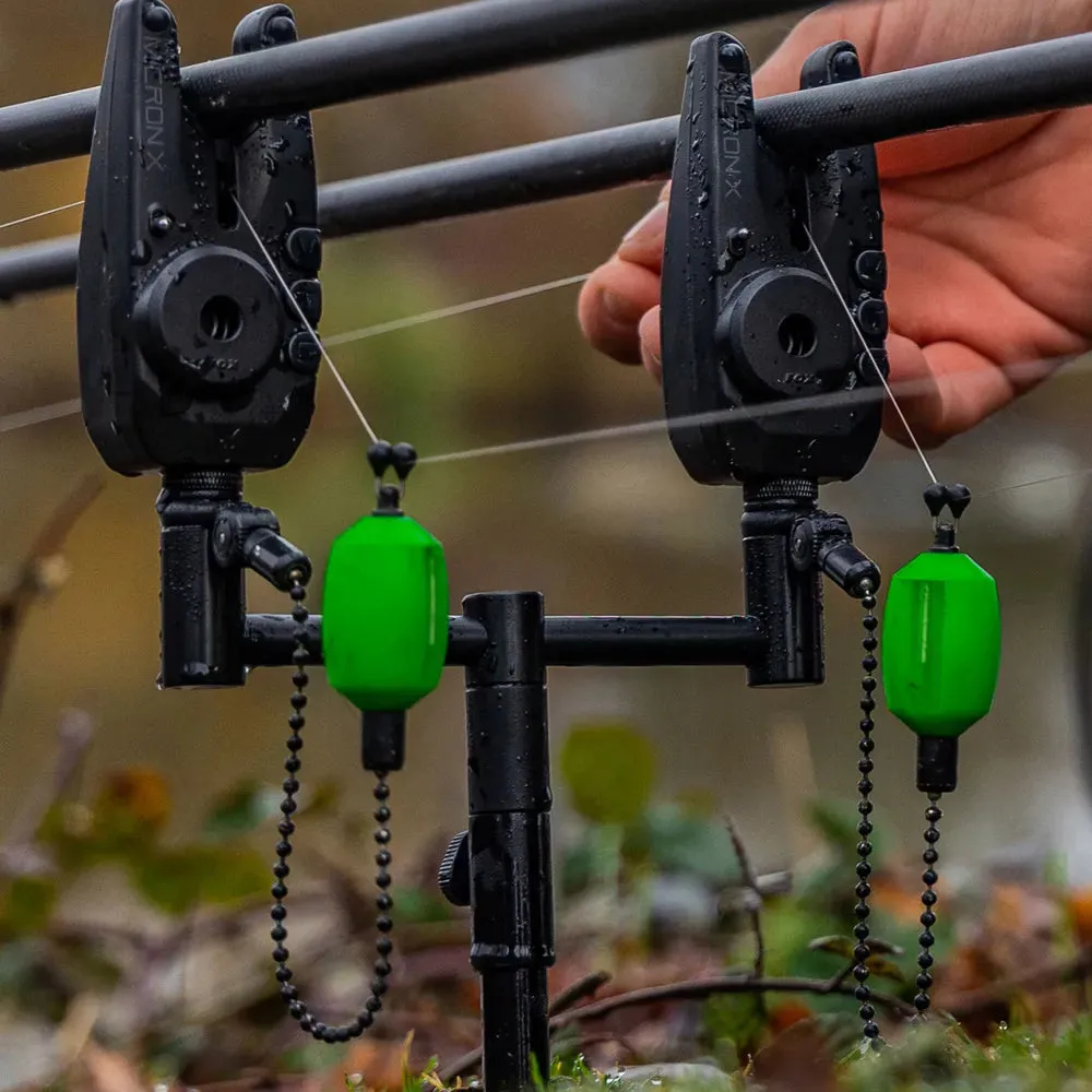 FOX Black Label Slim 2 Rod Buzz Bars (110mm - 125mm)