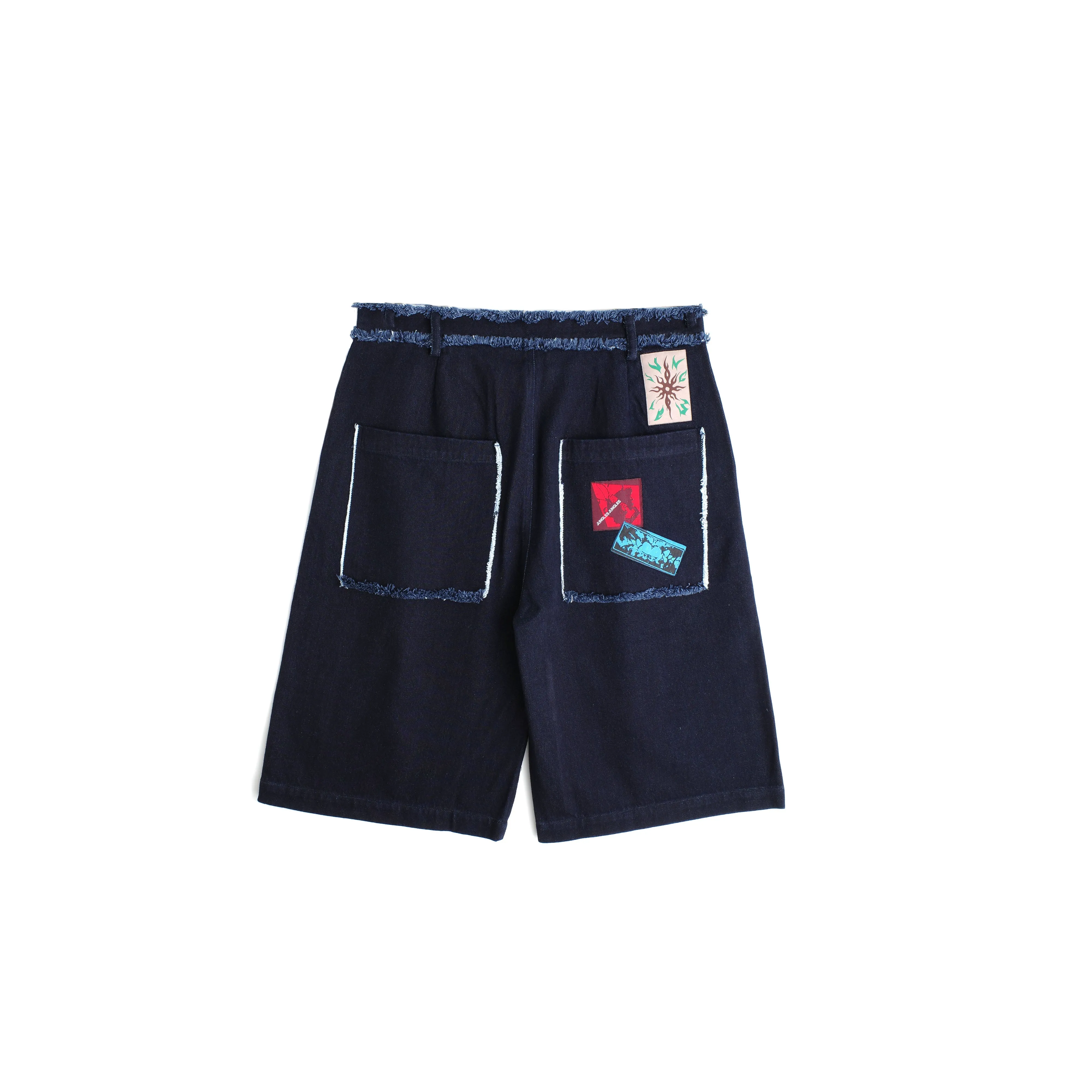 Frayed Denim Jorts