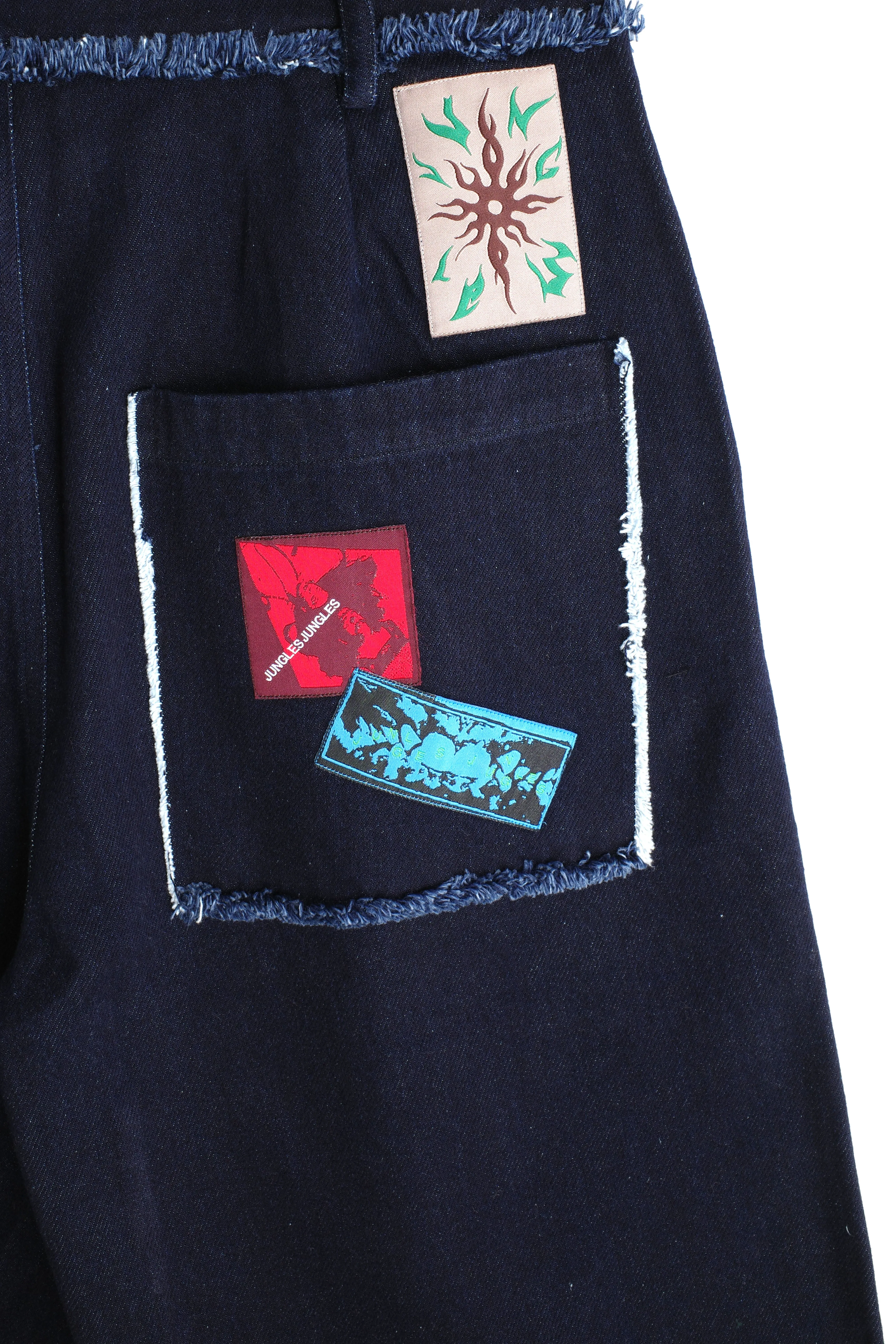Frayed Denim Jorts