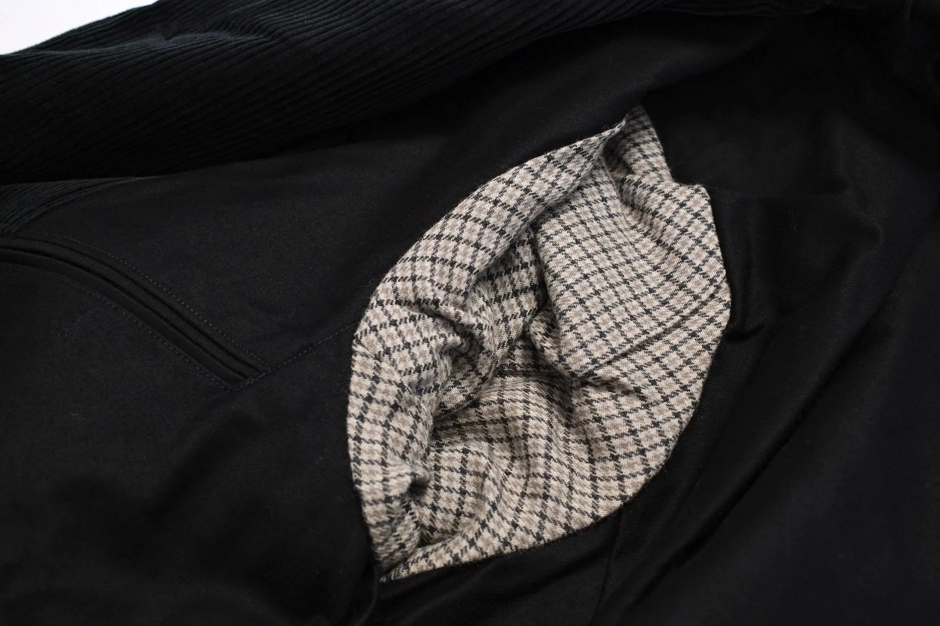 Freewheelers "Jackson" Corduroy Sack Coat (Black)
