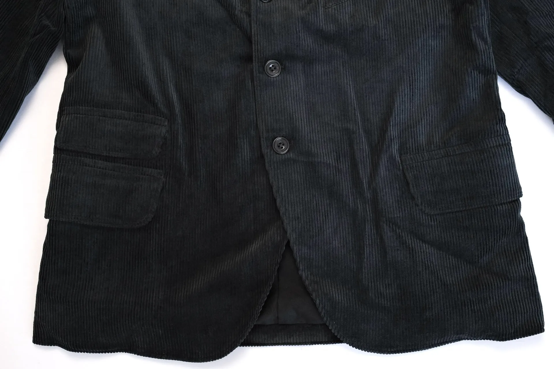 Freewheelers "Jackson" Corduroy Sack Coat (Black)