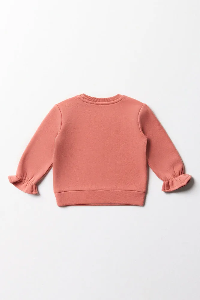 Frill Tracktop Pink