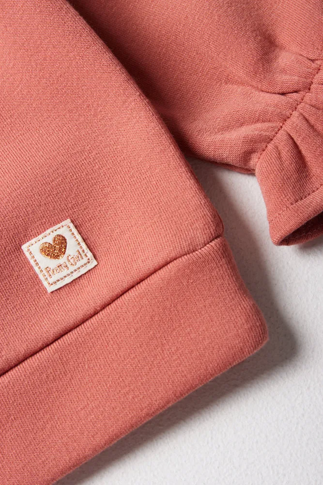 Frill Tracktop Pink