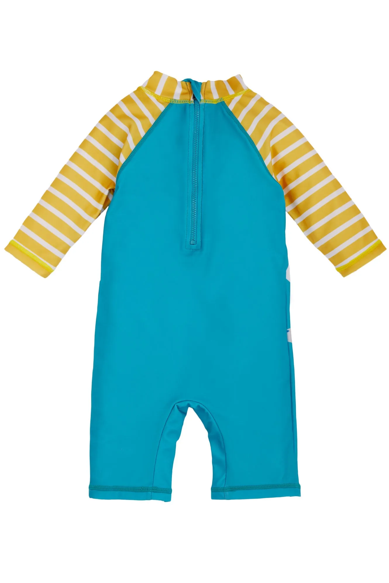 Frugi Sun Safe Suit Blue Whale