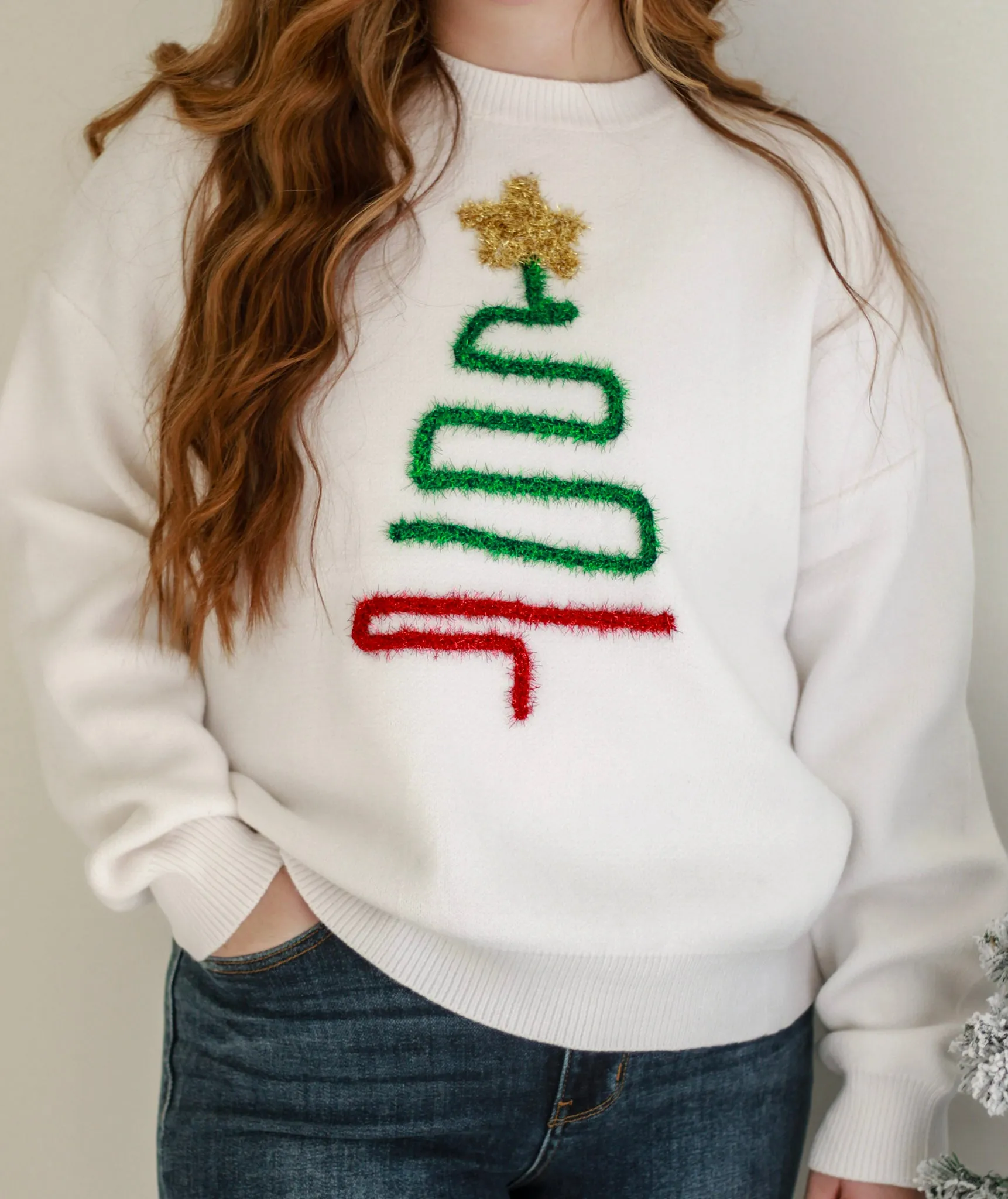 Fun for the Holidays Christmas Tree Sweater