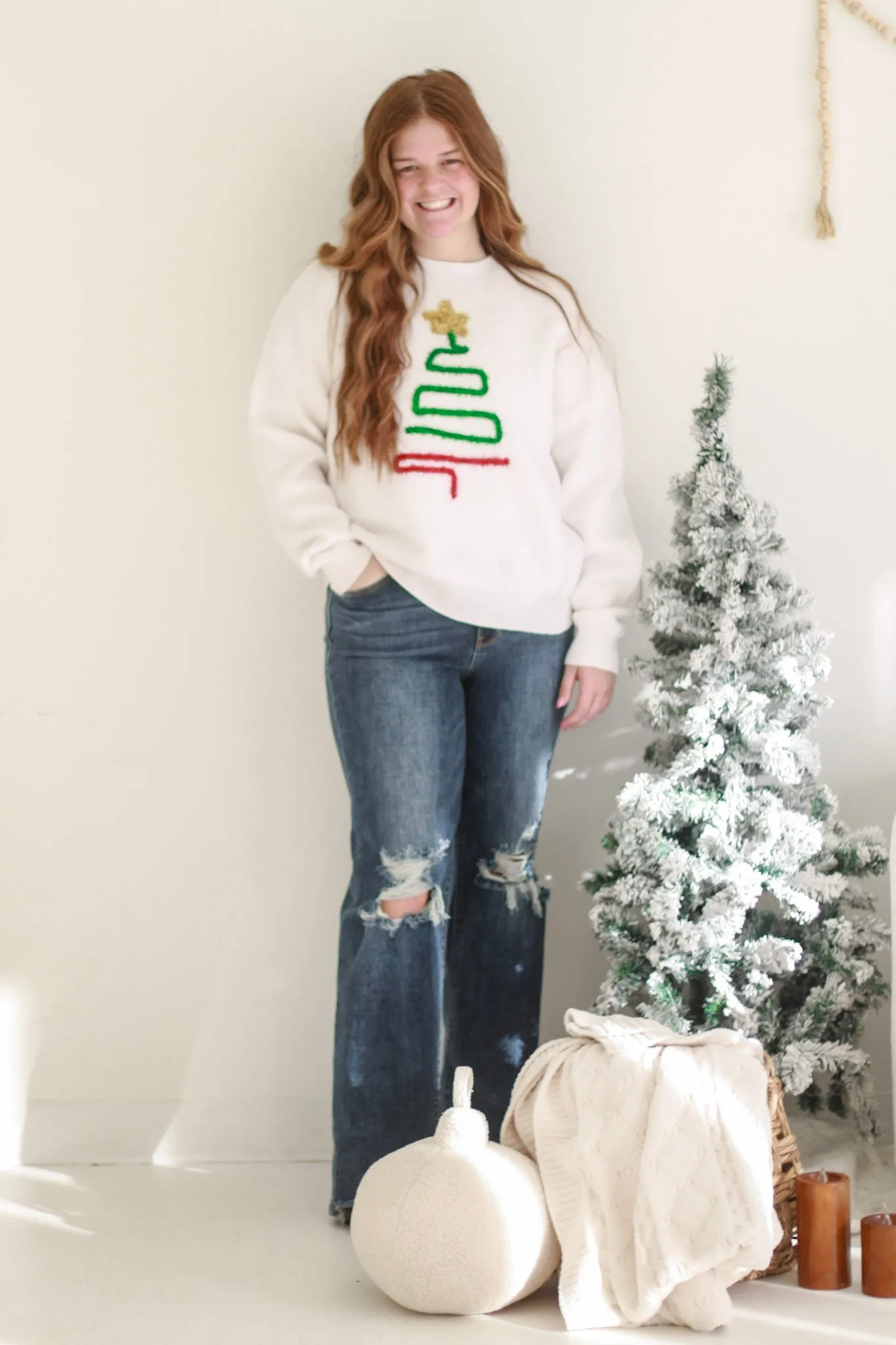 Fun for the Holidays Christmas Tree Sweater