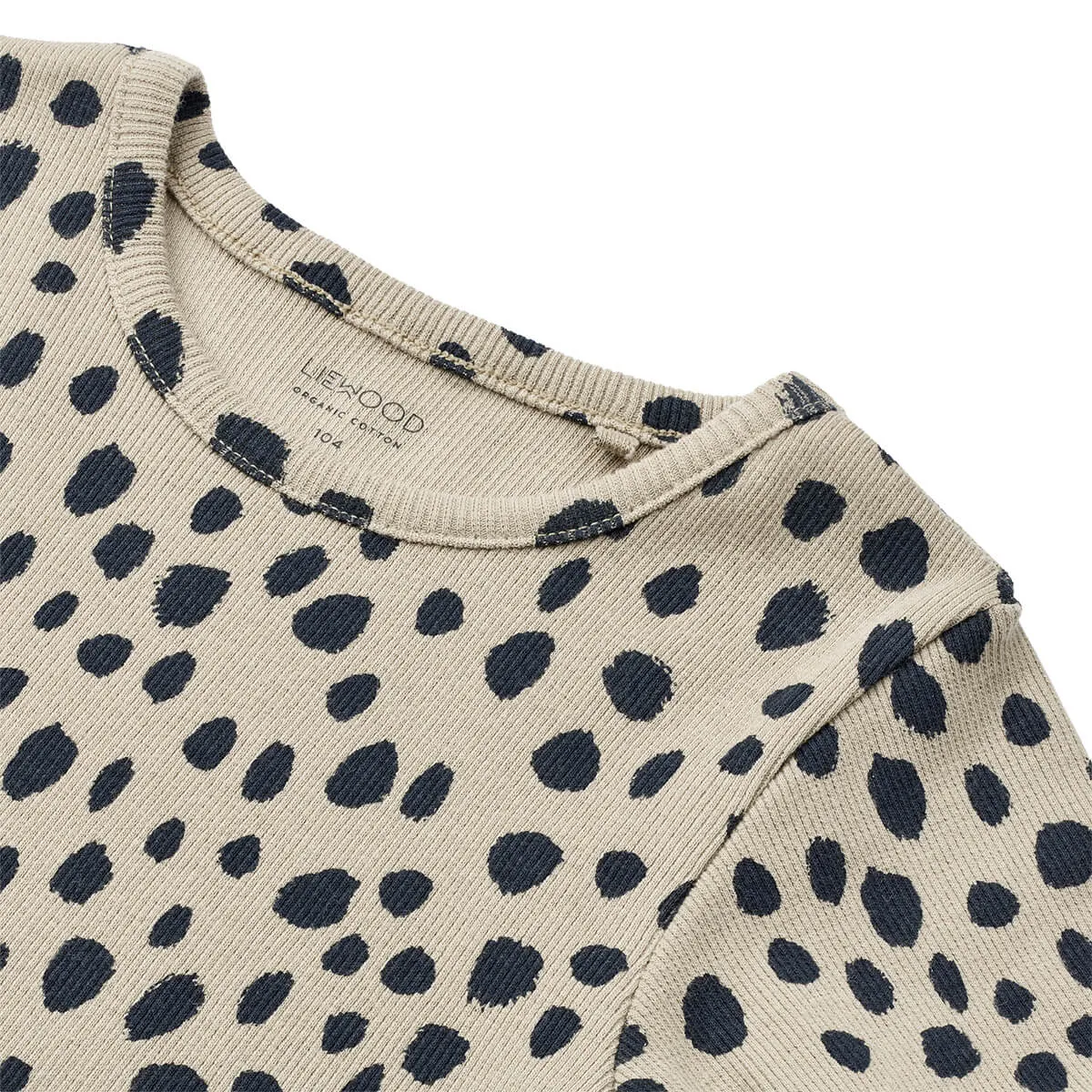 Geripptes T-Shirt aus Bio-Baumwolle Modell: Nieve