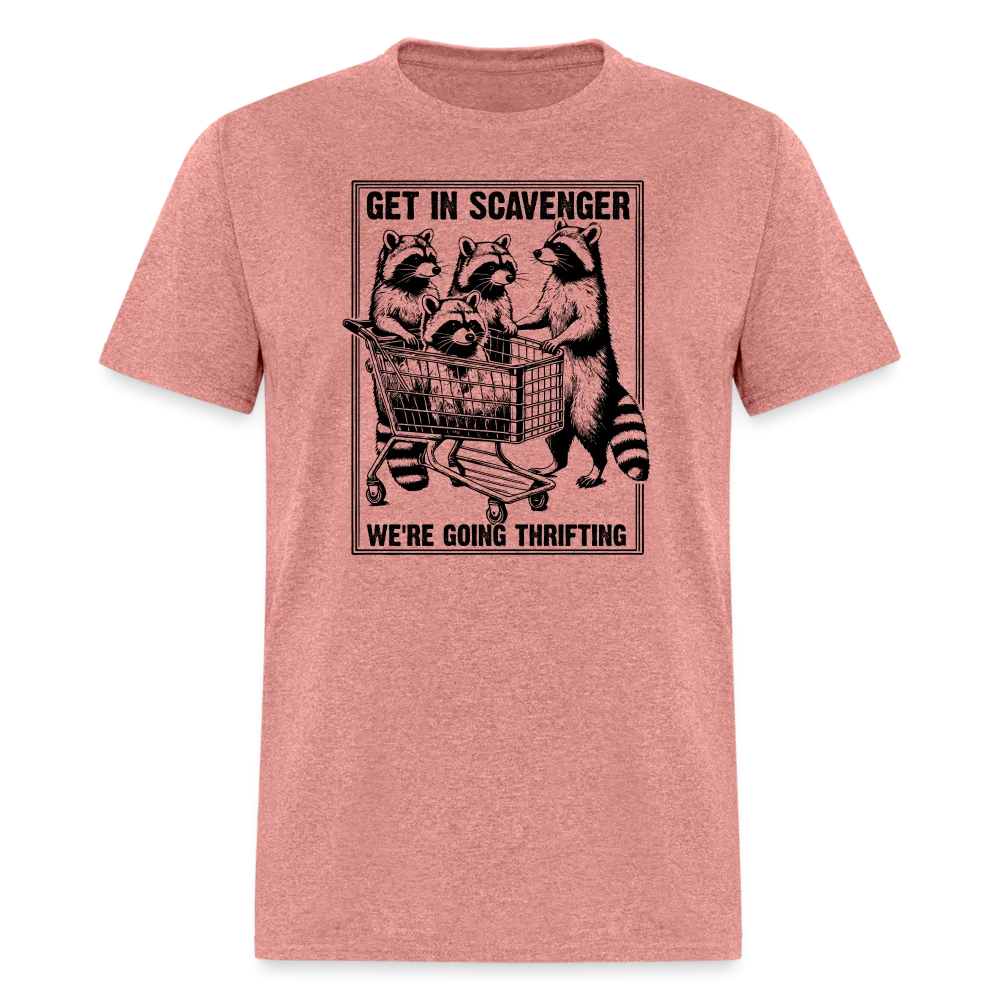 “Get in scavenger, we’re thrifting-raccoons”-Unisex Classic T-Shirt