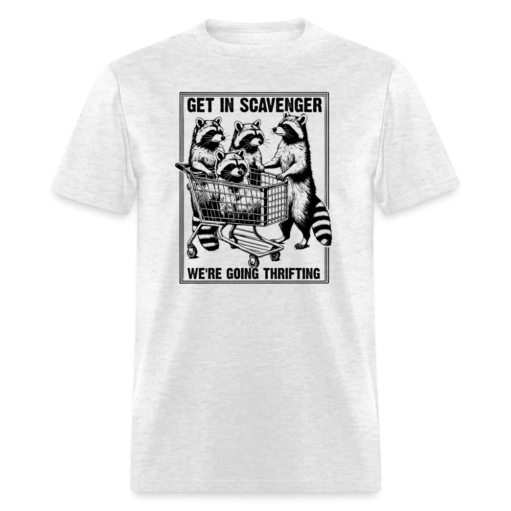 “Get in scavenger, we’re thrifting-raccoons”-Unisex Classic T-Shirt