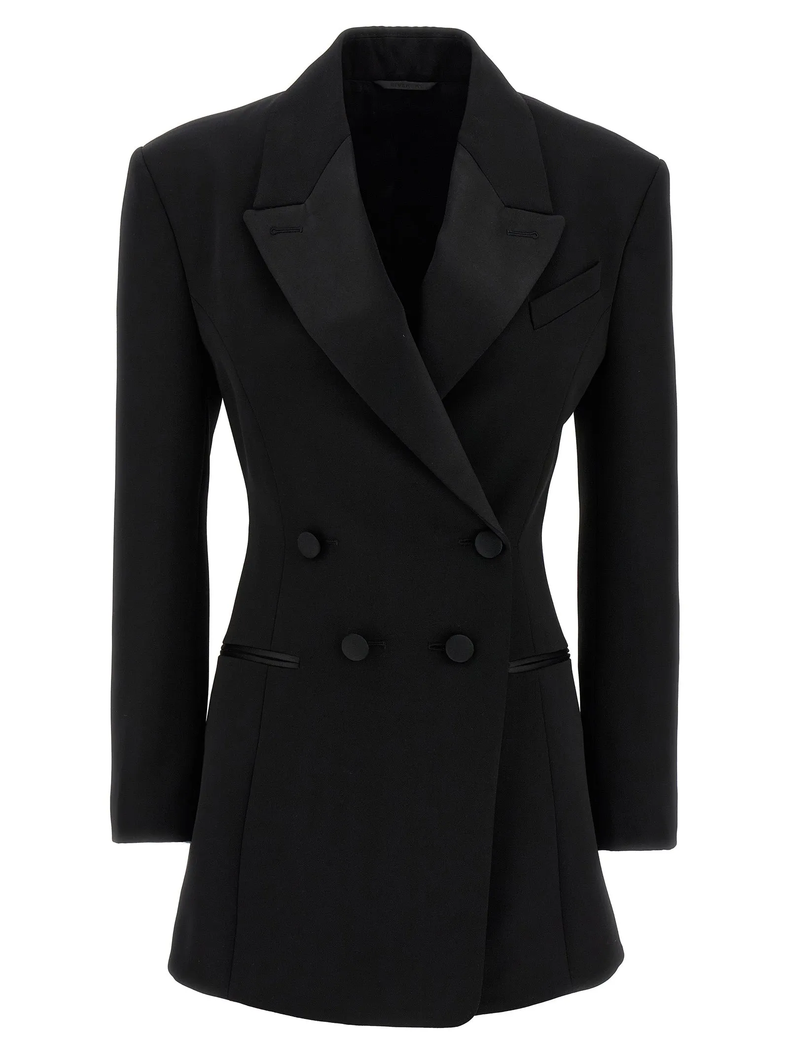 Givenchy veckade tillbaka blazer