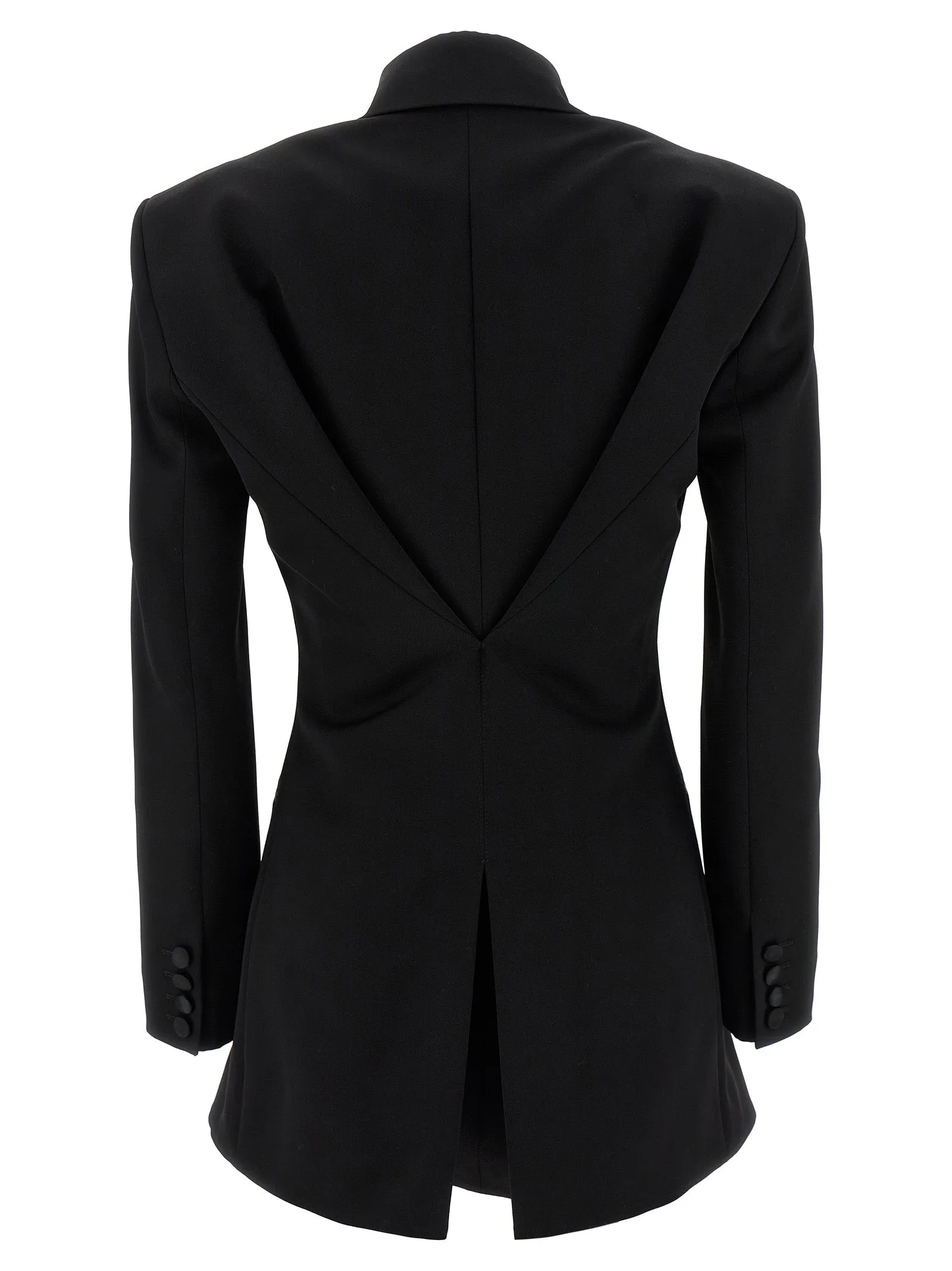 Givenchy veckade tillbaka blazer