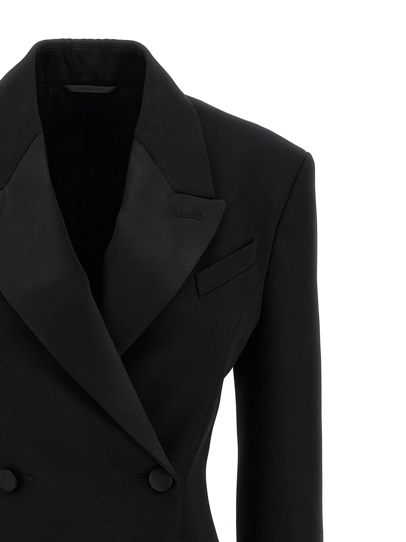 Givenchy veckade tillbaka blazer