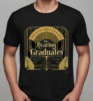 graduation t shirts: The Roaring Graduates Art Deco | Classic T-Shirt (Unisex)